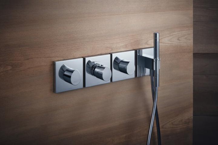 Produktbild Axor Thermostat HIGHFLOW STARCK ORGANIC Unterputz 12x12 chrom