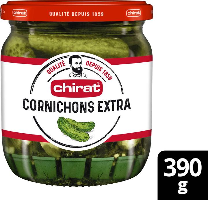 Produktbild Chirat Cornichons extrafein (390 g)