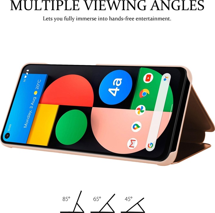 Immagine prodotto Cadorabo Copertina per specchietto retrovisore Smart View a libro (Google Pixel 4a)