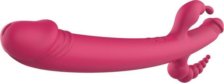 Produktbild Dream Toys Essentials Anywhere Pleasure Vibe Pink Vibrator 40 cm