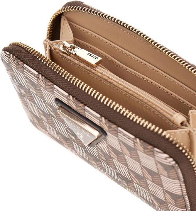 Actual product image Guess G Wave SLG Medium Zip Around Wallet