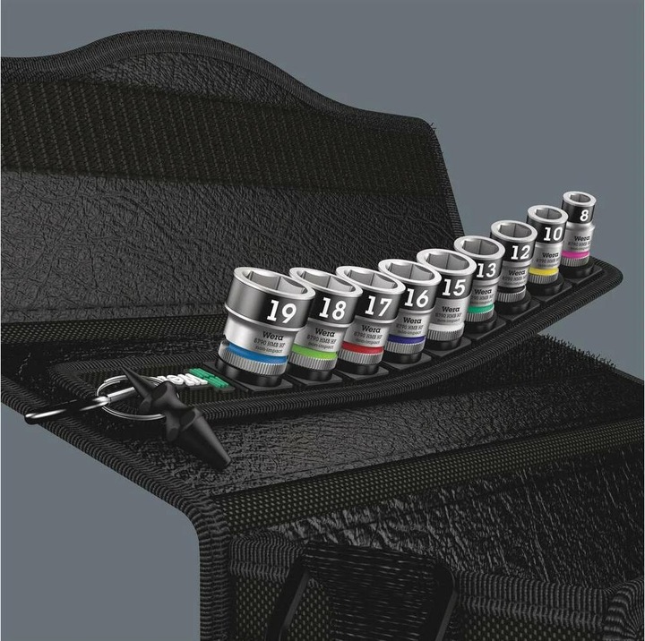 Productafbeelding Wera Externe zeskantbussen (15 mm, 17 mm, 12 mm, 19 mm, 13 mm, 16 mm, 18 mm, 10 mm, 8 mm)