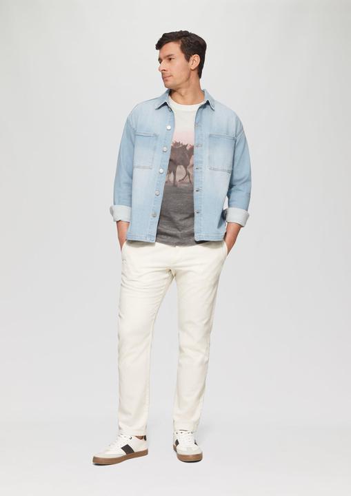 Produktbild S.Oliver T-Shirt Baumwoll-T-Shirt mit Fotoprint (XL)