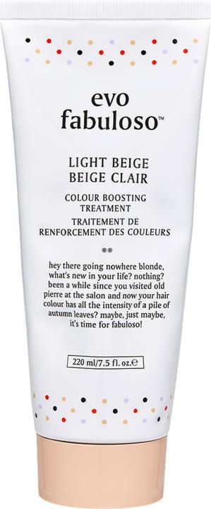 Image du produit Evo Fabuloso Colour Boosting Conditioner/ Treatment - Light Beige 220ml (220 ml)