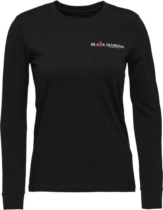 Black Diamond Heritage Wordmark Ls Tee (XS)