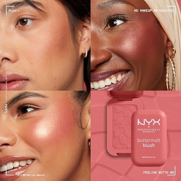 Produktbild NYX Professional Make-Up Powder Blush (09 Feeling Butta)