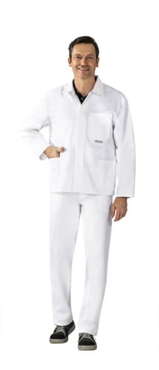 Actual product image Planam Work jacket pure white 62 64 (64)