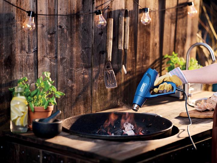 Actual product image Rapid R1800 hot air gun Incl. accessories