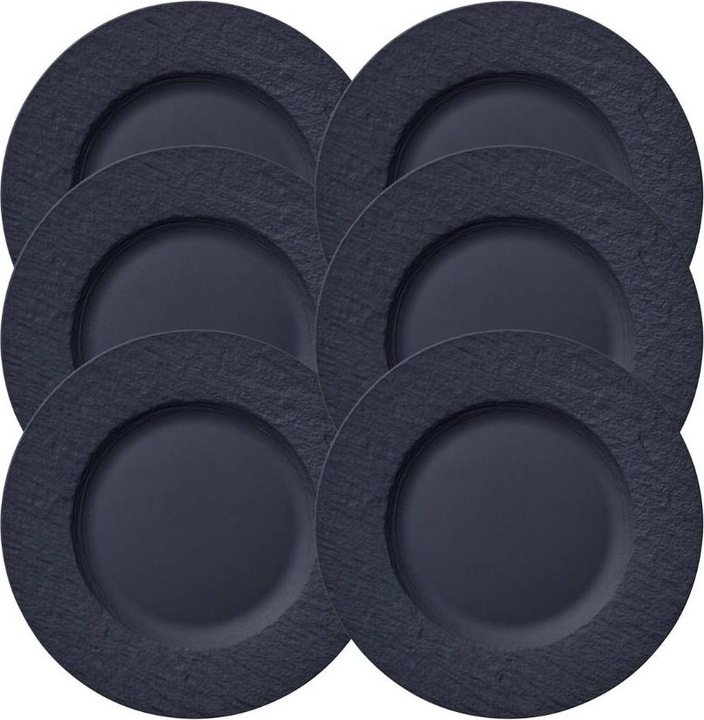 Produktbild Villeroy & Boch Teller Manufacture Rock (6 x, 22 cm)