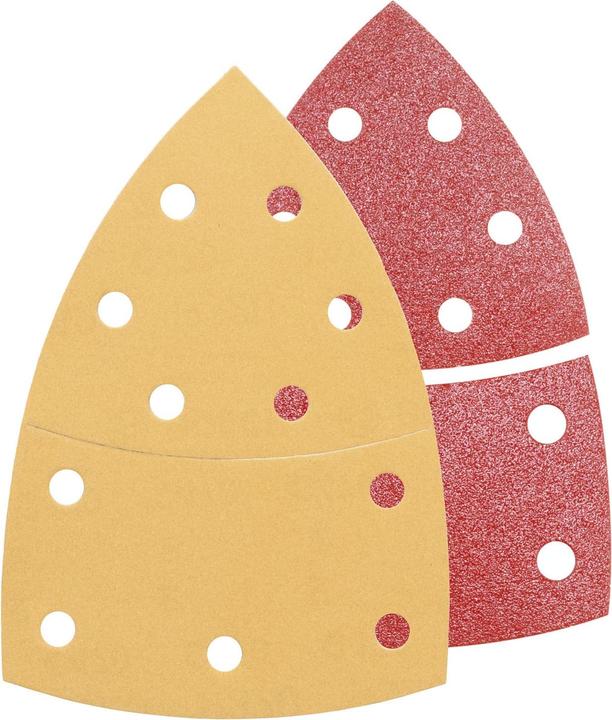 Bosch Professional Zubehör Jeu de feuilles abrasives (40, 80, 120, 180)