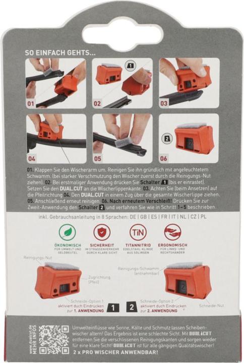 Produktbild Dual Cut Scheibenwischer Schneider