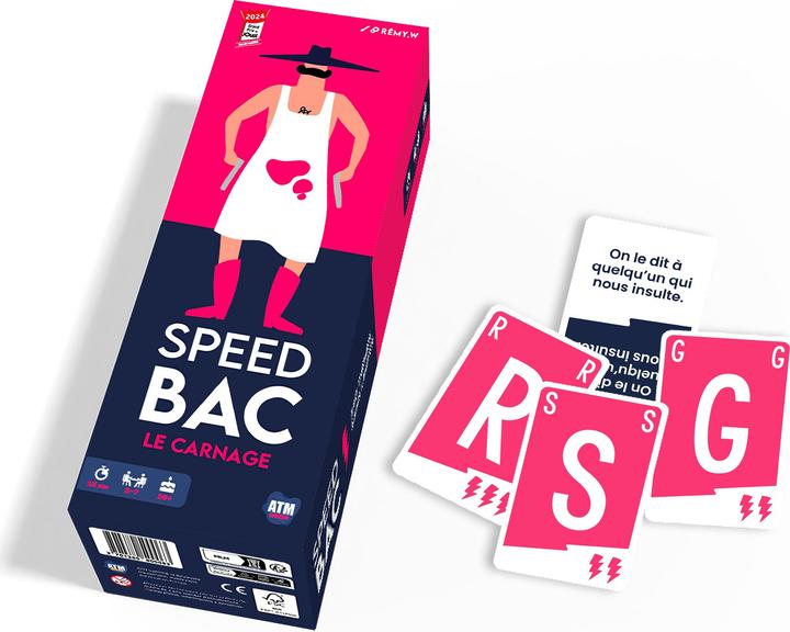 Image du produit Speed BAC - Le carnage (Français, 2 - 7 Joueur)