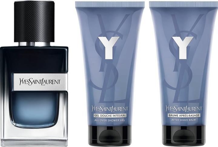 Immagine prodotto Yves Saint Laurent Y Eau de Parfum 60ml Set Eau de Parfum 60ml + Gel doccia + Balsamo dopobarba (Set di profumi)