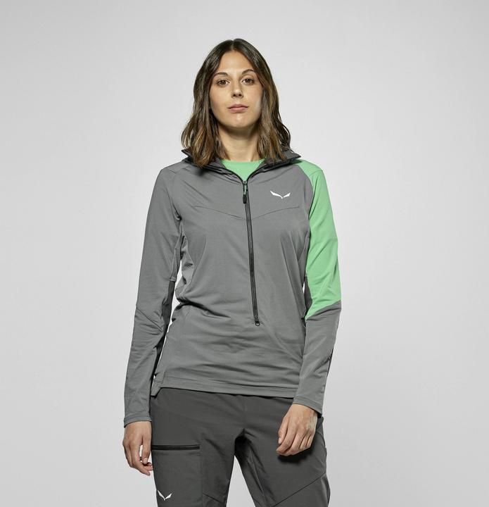 Actual product image Salewa Nxt Hyb 1/2 Zip Tee W (42, XL)