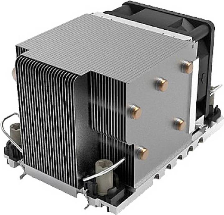 Productafbeelding Dynatron N11 Intel CPU Koeler 4189-4/-5 P4/P5/P+ 2U Koeler Aluminium Vin Heat Pipe Actief met P... (25 mm)