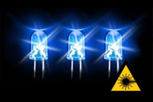 Actual product image Aquatuning Single LED (Blue)