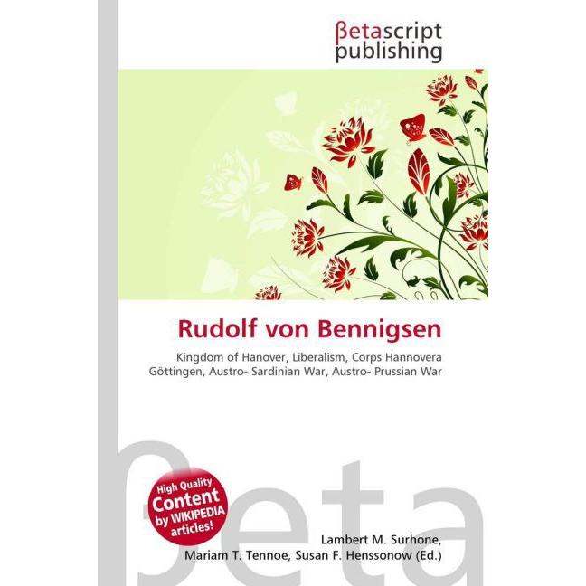 Rudolf von Bennigsen, Fachbücher