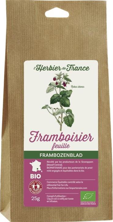 Immagine prodotto L'Herbier de France Foglie di lampone (25 g)