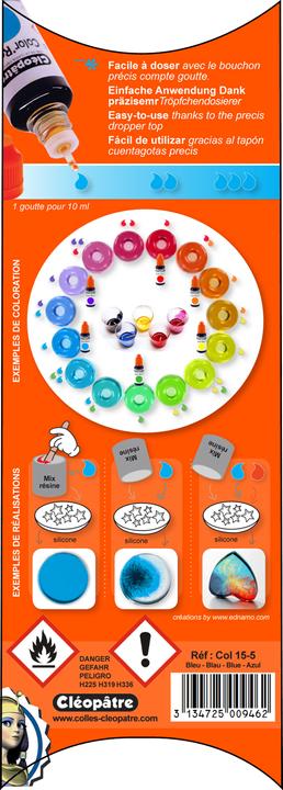 Produktbild Cléopâtre COLOR'RESIN, transp. Harzfarbe 15 ml (15 ml)