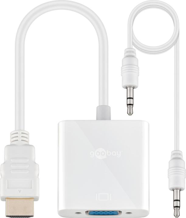 Produktbild Goobay HDMI (Typ A) — VGA (VGA, 15 cm)