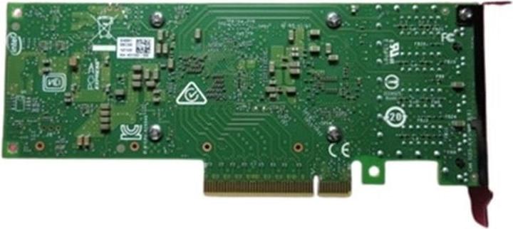 Actual product image Dell Intel X710-T4L Quad Port 10GbE BASE-T Adapter PCIe Low Profile Customer Install (Ethernet, Mini PCI Express)