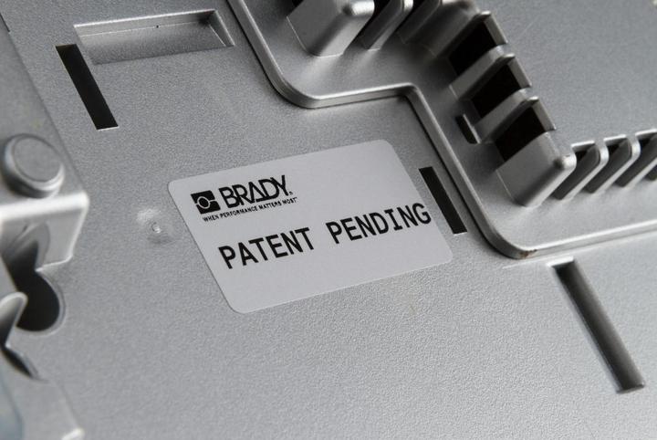 Actual product image Brady MetaLabel Series B-7563 - polyester - silky - permanent acrylic adhesive - 75 micron - syllable (2.54 cm)