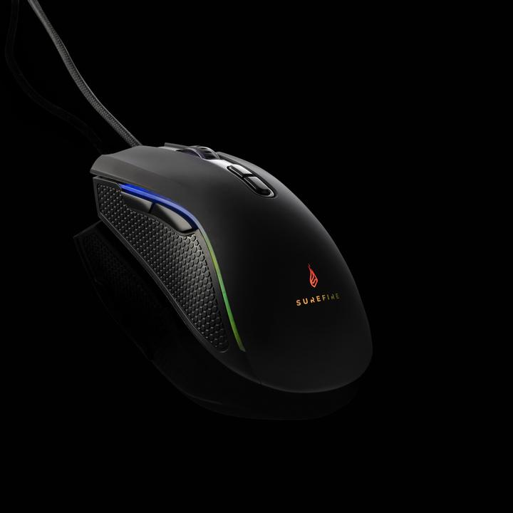 Actual product image SureFire Hawk Claw Gaming 7-Button Mouse with RGB (Cable)