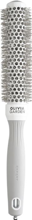 Produktbild Olivia Garden Expert Blowout Speed Gewellte Borsten Weiss&Grau 25 mm