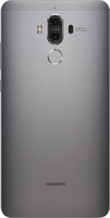 Actual product image Huawei Mate 9 (64 GB, Space Grey, 5.90", Hybrid Dual SIM, 20 Mpx, 4G)