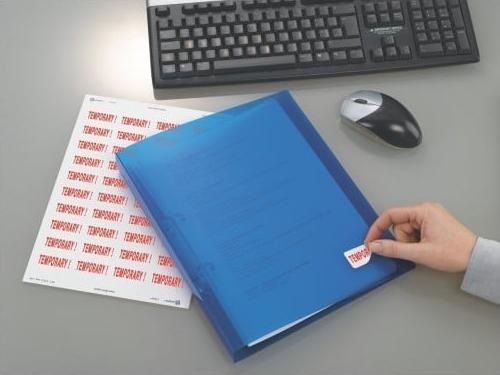 Actual product image Avery Universal labels