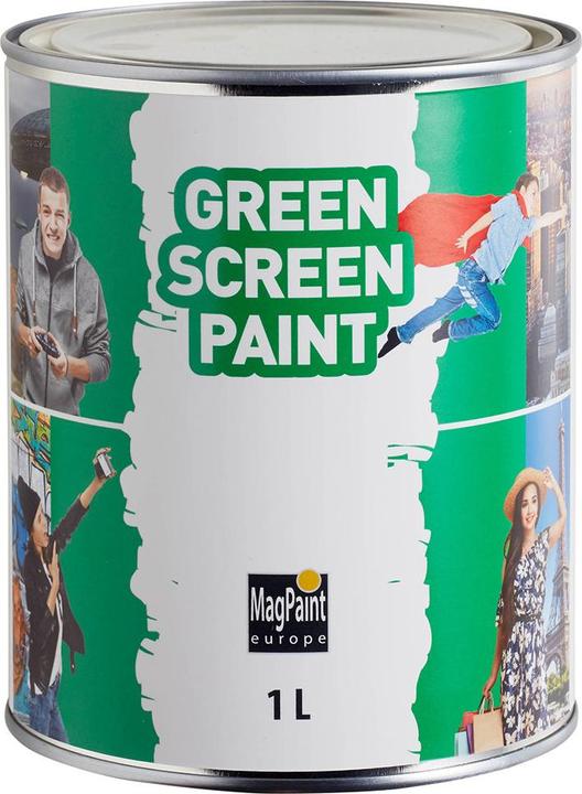 Actual product image Magpaint Green Screen Paint 1 l