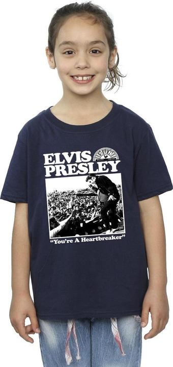 Image du produit Elvis - T-shirt A HEARTBREAKER - Fille (152, 158)