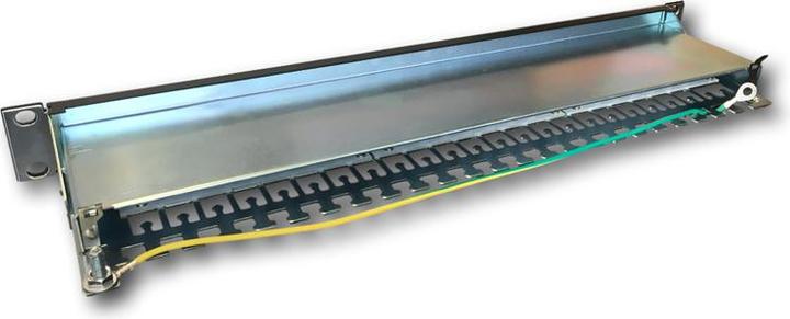 Produktbild OEM DATACOM Patch panel 19" STP 24 port CAT6A LSA 1U BK (3x8p) / VL