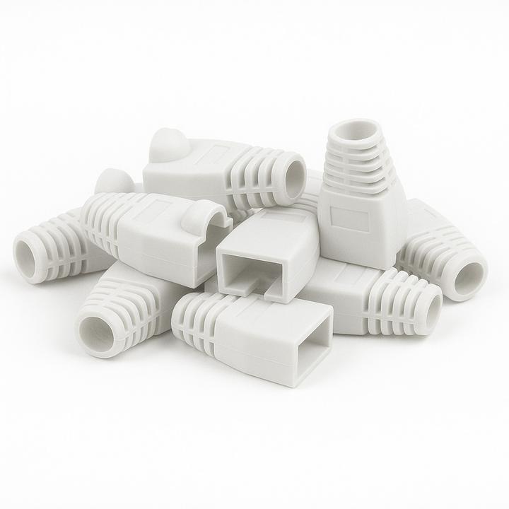Danicom RJ45 Tule Weiss - 10 Stück