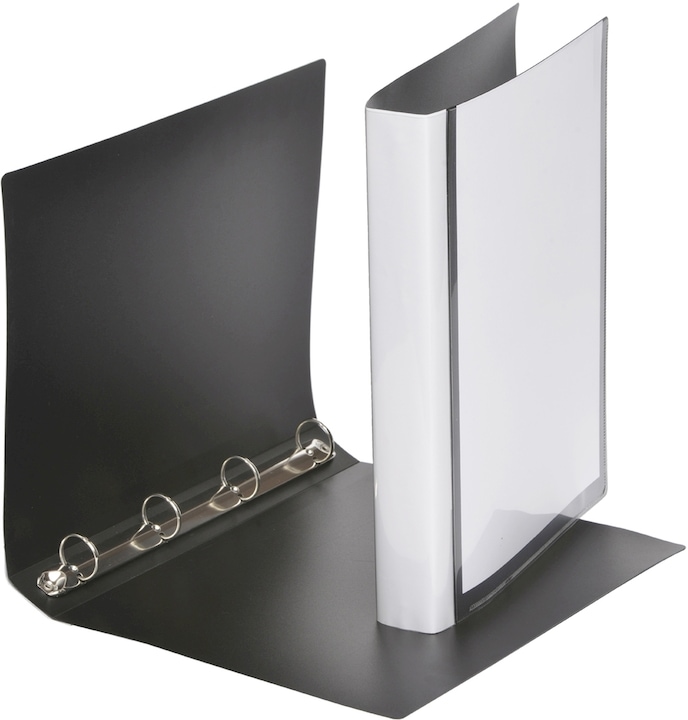 Produktbild Foldersys Ringbuch 4-Ringe schwarz 4,0 cm DIN A4 (A4, 40 mm, 1 x)