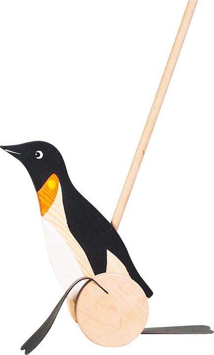Actual product image Goki Sliding animal penguin