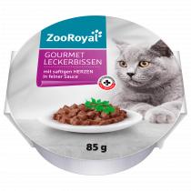Image du produit Zooroyal Coeurs Gourmet en sauce, bol 85g (85 g)