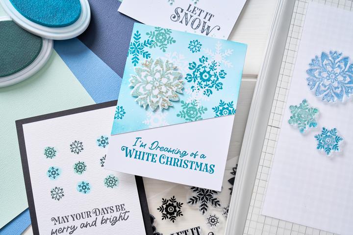 Produktbild Sizzix Clear Stamps Set "White Christmas by Catherine Pooler"
