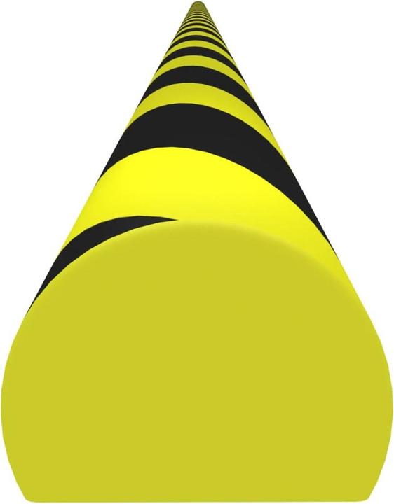 Produktbild vidaXL Kantenschoner 2 Stk. Gelb & Schwarz 6x2x101,5 cm PU,Farbe
