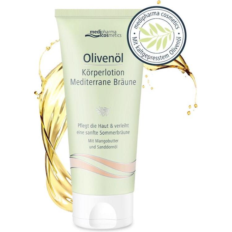 Medipharma , Bodylotion, Cosmetics Olivenöl Körperlotion Mediterrane Bräune, 200 Ml Lotion (Körperlotion, 200 Ml)