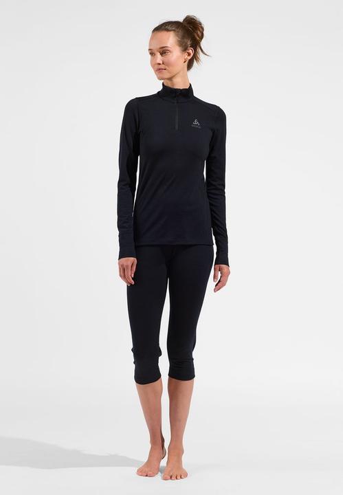 Produktbild Odlo BL TOP turtle neck l/s half zip MERINO 2 (L)