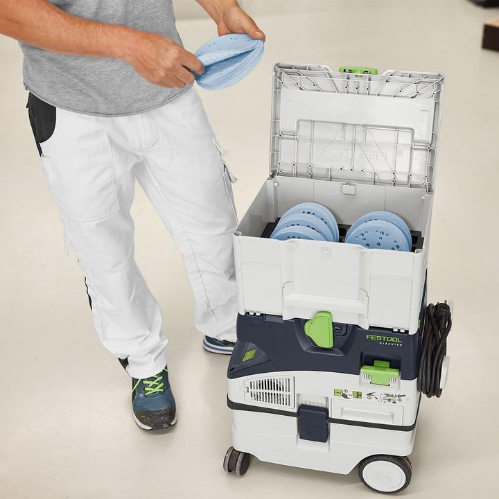 Immagine prodotto Festool Systainer³ d'abrasifs SYS-STF D150 GR set (P80, P180, P220, P60, P120, P150)