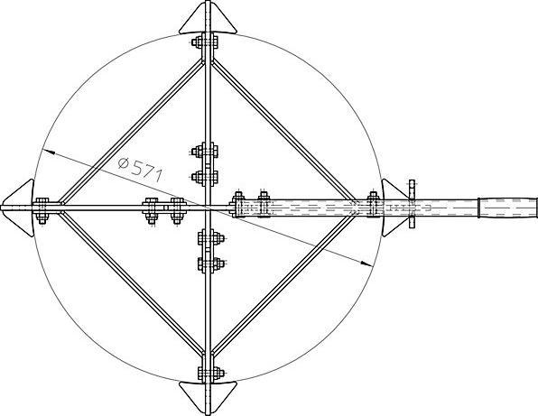 Image du produit eurokraft pro Pince à fûts avec système de serrage à 4 points