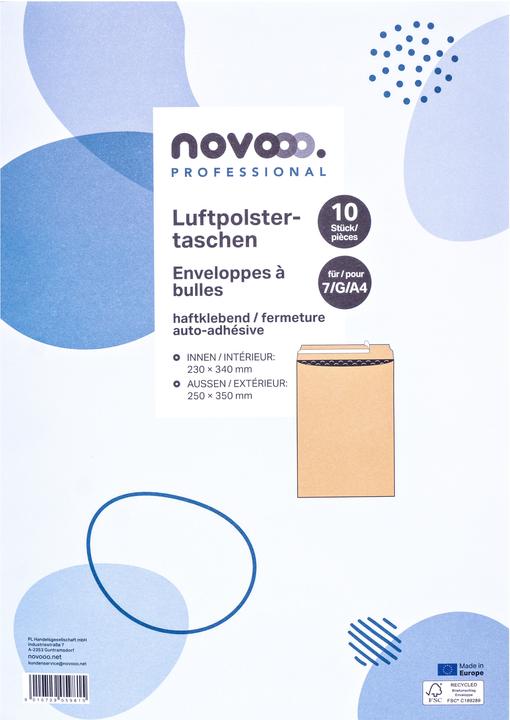 Image du produit Novooo RECYCLED - Luftpolstertaschen (10 x)
