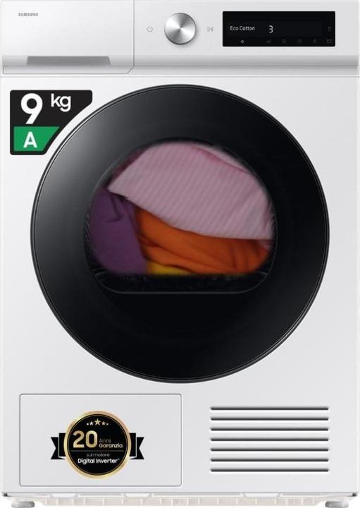 Actual product image Samsung DV90DB7845GWU3 (9 kg, Changeable, Left)