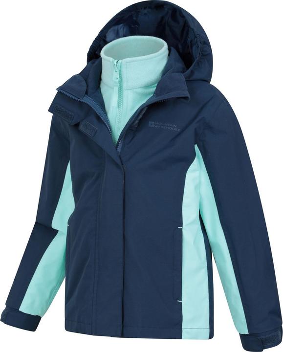 Immagine prodotto Mountain Warehouse Lightning Giacca Impermeabile 3 In 1 Bambini (128)