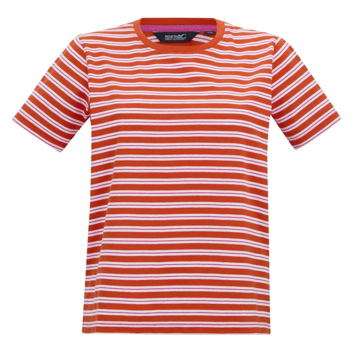 Regatta, Damen, Shirts, Bayletta, Orange, Mehrfarbig, (38)