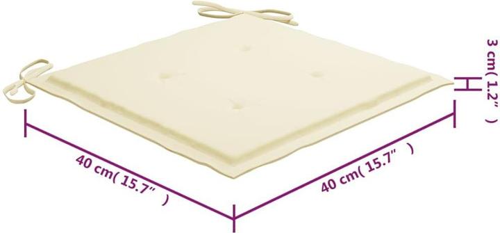 Produktbild vidaXL Gartenstuhl