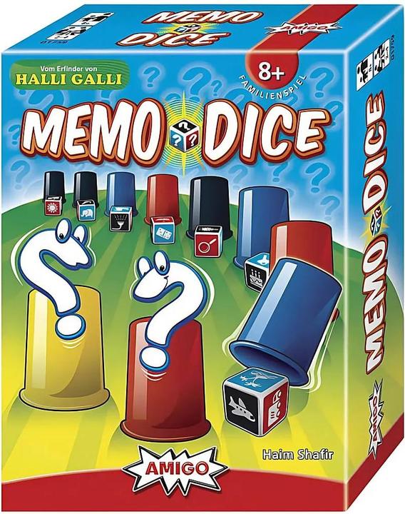 Produktbild Amigo Memo Dice (Deutsch, 2 - 4 Spieler)