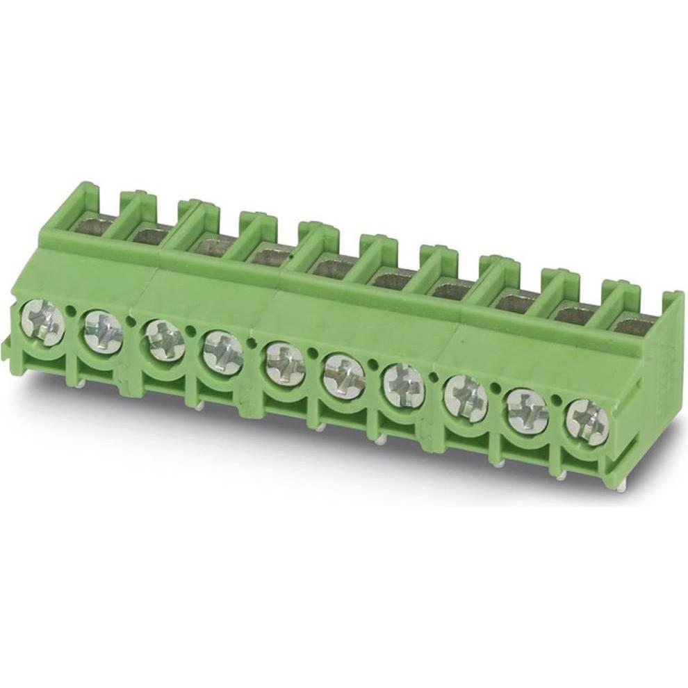 Phoenix Contact MKDSN 2.5/ 3 VPE500, Cavo + Spina elettrica, Verde